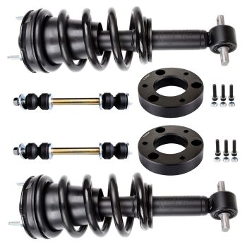 ECCPP 6pcs Steering +Strut Coil Spring Assembly+Front Leveling Lift Kit For Chevy GMC Sale Coupon