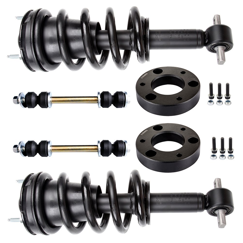 ECCPP 6pcs Steering +Strut Coil Spring Assembly+Front Leveling Lift Kit For Chevy GMC Sale Coupon