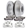 ECCPP Front Brake Rotors Calipers And Ceramic Pads For Dodge Ram 1500 2500 2006-2008 Sale Coupon