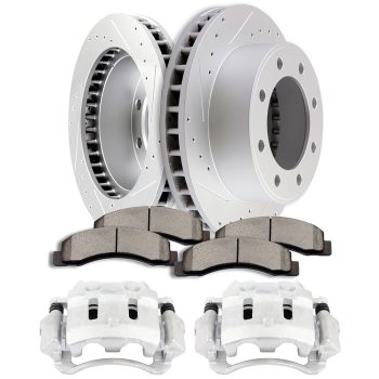 ECCPP Front Brake Rotors Calipers And Ceramic Pads For Ford F-250 F-350 Super Duty Sale Coupon