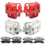 ECCPP Front Rear Brake Calipers And Ceramic Pads For Ford F-250 F-350 Super Duty 00-04 Sale Coupon