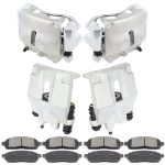 ECCPP Front Rear Brake Calipers And Ceramic Pads For Ford F-150 Lincoln Mark LT Sale Coupon