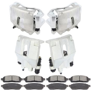 ECCPP Front Rear Brake Calipers And Ceramic Pads For Ford F-150 Lincoln Mark LT Sale Coupon