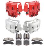 ECCPP Front Rear Brake Calipers Ceramic Pads For Ford F-250 F-350 Super Duty 2000-2004 Sale Coupon