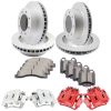 ECCPP Front Rear Brake Rotors Calipers Ceramic Pads For Ford F-250 F-350 Super Duty Sale Coupon
