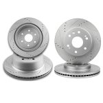 ECCPP Front And Rear Brake Rotors Kit For Chevrolet Tahoe 2008 2009 2010-2018 Sale Coupon