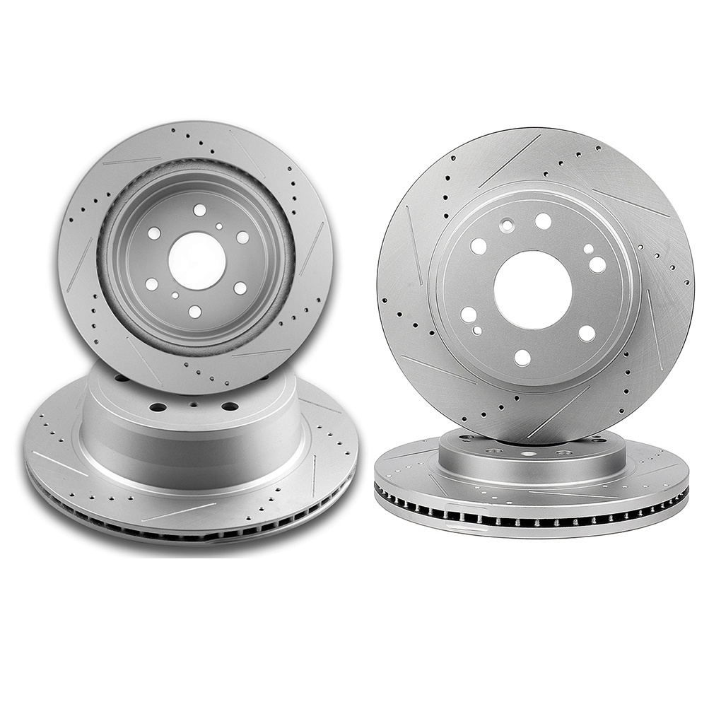 ECCPP Front And Rear Brake Rotors Kit For Chevrolet Tahoe 2008 2009 2010-2018 Sale Coupon