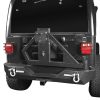 ECCPP 2007-2018 Jeep Wrangler JK Assembly Textured Rear Bumper w/ Tire Carrier guard Sale Coupon