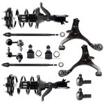 ECCPP For Acura EL 2001-2003 Front Struts Sway Bar Control Arm Ball Joint Tie Rod Sale Coupon