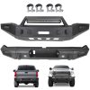 ECCPP Front & Rear Steel Bumper for 2014-2018 Toyota Tundra -2 PCS Sale Coupon