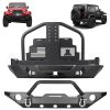 ECCPP Steel Front bumper Rear Bumper w/ Tire Carrier for 2007-2018 Jeep Wrangler JK Sale Coupon