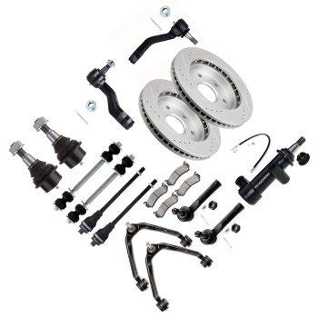 ECCPP Front Upper Control Arm Suspension Brake Rotor Pad For 2000-06 Yukon Sierra 1500 Sale Coupon