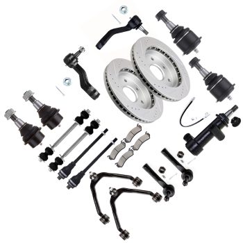 ECCPP Front Upper Control Arm Suspension Brake Rotor Pad For 2000-06 GMC Yukon XL 1500 Sale Coupon