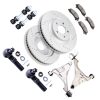 ECCPP Front Lower Control Arm Suspension with Brake Rotor Pad For 2006-11 Lucerne DTS Sale Coupon