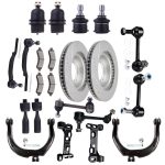 ECCPP Front Upper Control Arm Suspension Brake Rotor Pad For Buick Rainier GMC Envoy Sale Coupon