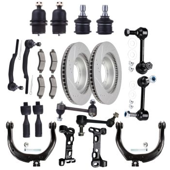 ECCPP Front Upper Control Arm Suspension Brake Rotor Pad For Buick Rainier GMC Envoy Sale Coupon