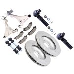 ECCPP Front Lower Control Arm Suspension with Brake Rotor Pad For 06-11 Buick Lucerne Sale Coupon