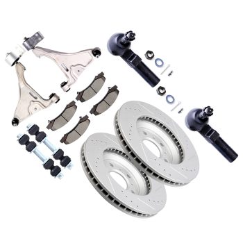 ECCPP Front Lower Control Arm Suspension with Brake Rotor Pad For 06-11 Buick Lucerne Sale Coupon