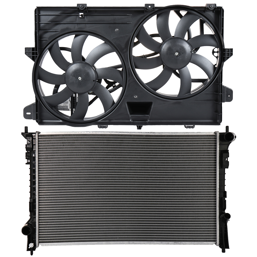 ECCPP Electric Radiator Cooling Fan Kit For 2007-2014 Ford Edge 2007-2011 Lincoln MKX Sale Coupon