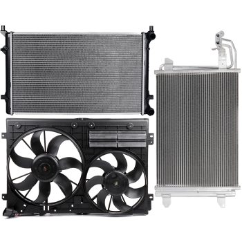 ECCPP Electric Radiator Condenser Cooling Fan Kit For 2009-2010 Volkswagen Jetta Sale Coupon