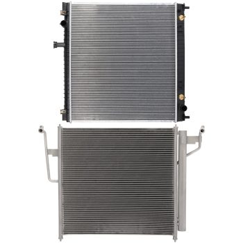 ECCPP Radiator & AC Condenser Cooling Kit For 04-10 Infiniti QX56 05-15 Nissan Armada Sale Coupon