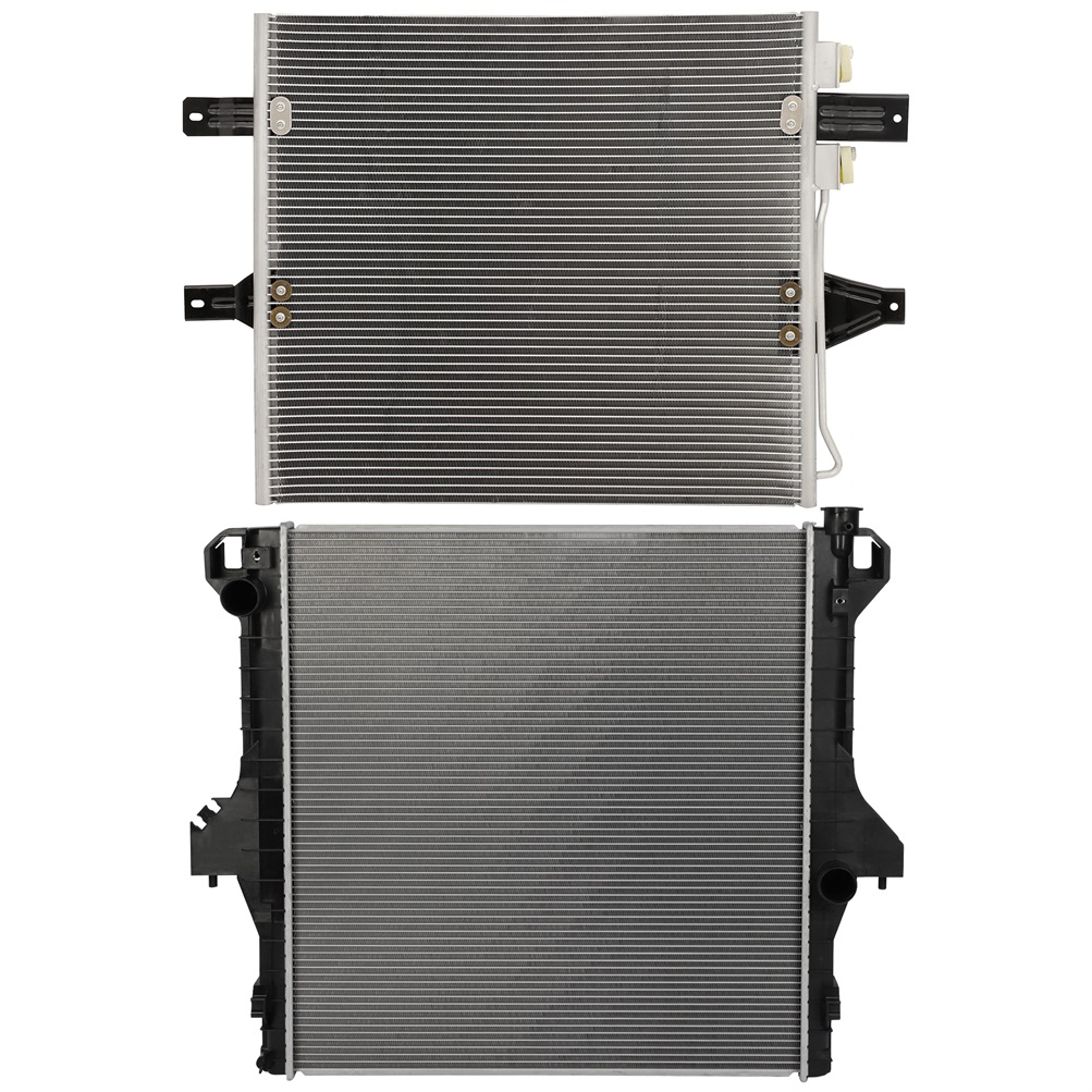 ECCPP Aluminum Radiator & AC Condenser Cooling Kit For 2003-2007 Dodge Ram 2500 3500 Sale Coupon