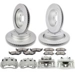 ECCPP Front Rear Brake Calipers And Brake Rotor Ceramic Pads For 07-09 Dodge Durango Sale Coupon