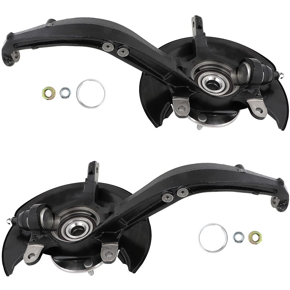 ECCPP 2 Front Wheel Hub Bearing Knuckle Assembly For Honda Accord 03-07 2.4L Automatic Sale Coupon