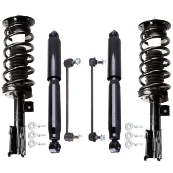 ECCPP Front Struts Rear Shocks Sway Bars for Saturn Vue 02-07 Chevrolet Equinox 05-06 Sale Coupon