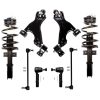 ECCPP Front Struts Lower Control Arms Tie Rod for Chevy Traverse GMC Acadia Enclave Sale Coupon