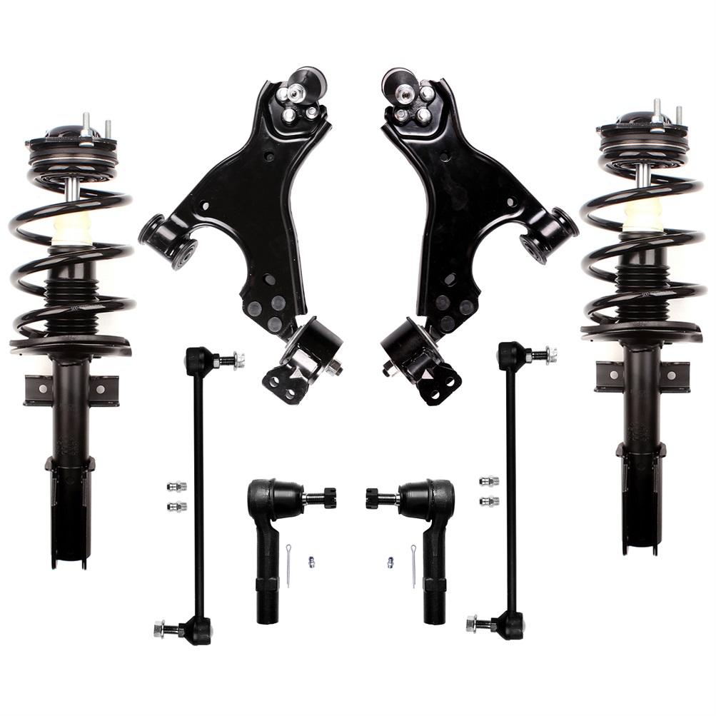 ECCPP Front Struts Lower Control Arms Tie Rod for Chevy Traverse GMC Acadia Enclave Sale Coupon