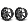 ECCPP 2 Pack 20 Inch 6×135 0mm Offset Rims Wheels for TACOMA & GMC SIERRA & Ford F150 Sale Coupon