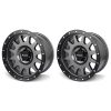 ECCPP 2pcs 17×8.5 inch 5x127mm Rim 78.1mm Bore Matte Black Wheel Fits for JEEP WRANGLE Sale Coupon