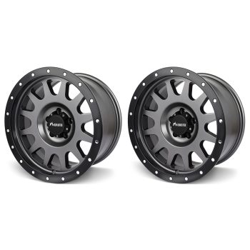 ECCPP 2pcs 17×8.5 inch 5x127mm Rim 78.1mm Bore Matte Black Wheel Fits for JEEP WRANGLE Sale Coupon