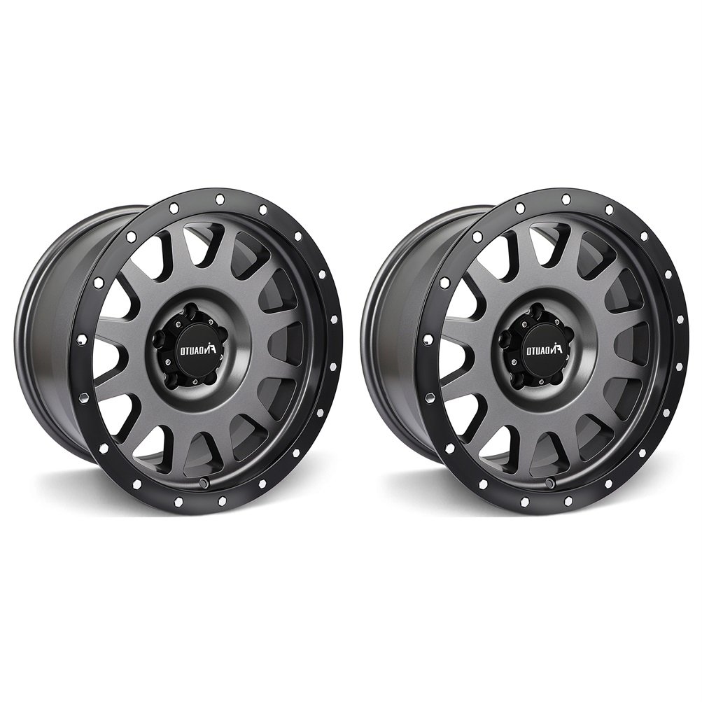 ECCPP 2 Pack 17 Inch 5×114.3 Rims 0 Offset 78.1mm Bore Fits Jeep cherokee 17×8.5 inch Sale Coupon