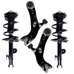 ECCPP Front Shocks Struts Assembly Lower Control Arms Fits 2006-2012 Toyota RAV4 3.5L Sale Coupon