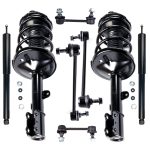 ECCPP Front Rear Strut Assembly Shock Absorber Sway Bar for 2001-2005 Toyota RAV4 AWD Sale Coupon