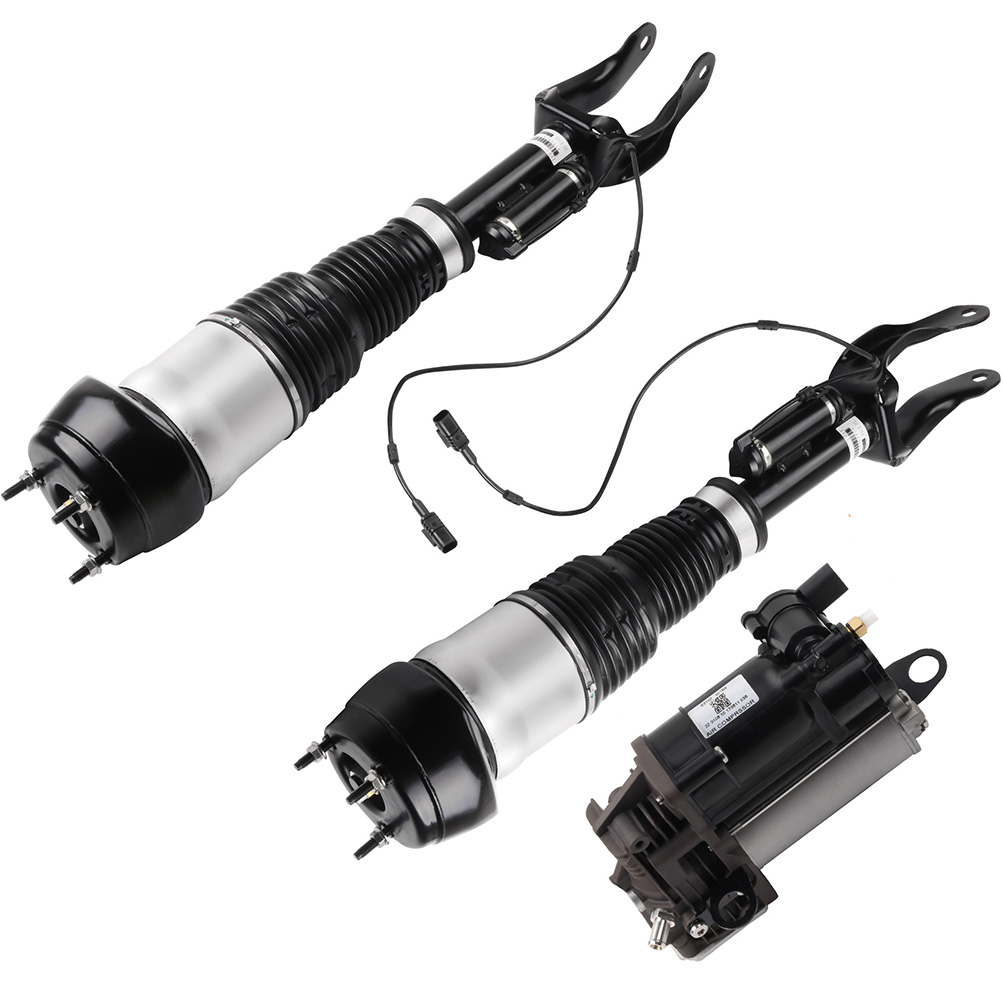 ECCPP 3PCS Front Air Suspension Shock Air Compressor For Mercedes X166 W166 ML63 GL550 Sale Coupon