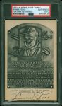 Red Sox Jimmie Foxx 2x Signed 3.5×5.5 Artvue HOF Plaque Type 1 Postcard PSA Slab Sale Coupon