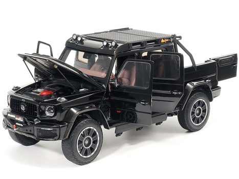 Diecastmodelswholesale Mercedes Benz Brabus G 800 Adventure Pickup Truck Obsidian Black Limited Edition to 800 pieces Worldwide 1/18 Diecast Model Car by Almost Real Sale Coupon