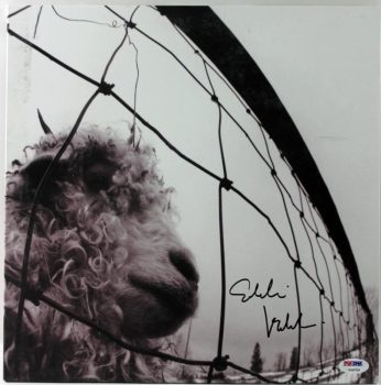 Eddie Vedder Signed Vs Album Cover W/ Vinyl Auto Graded Gem Mint 10! PSA #V09700 Sale Coupon