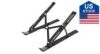 FastTech US Stock Black 100pcs Laptop Stand Folding Portable Lifting Desktop Cooling Base Bracket Sale Coupon