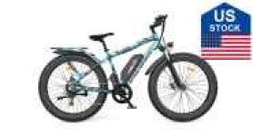 FastTech US Stock AOSTIRMOTOR Fat Tire P7 48V 13AH Removable Lithium Battery 26″ 750W Electric Bike Sale Coupon