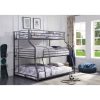 ACME Caius TwinOverFullOverQueen Size Triple Bed Frame Gunmetal Sale Coupon