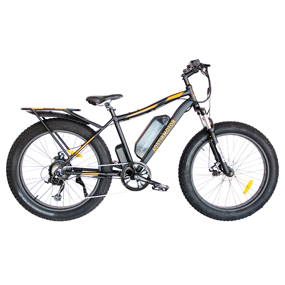 AOSTIRMOTOR S07B Electric Bike 2640 Fat Tire Black Sale Coupon
