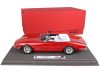 Diecastmodelswholesale 1966 Ferrari 365 California S/N 9935 Convertible Red with White Interior with DISPLAY CASE Limited Edition to 108 pieces Worldwide 1/18 Model Car by BBR Sale Coupon