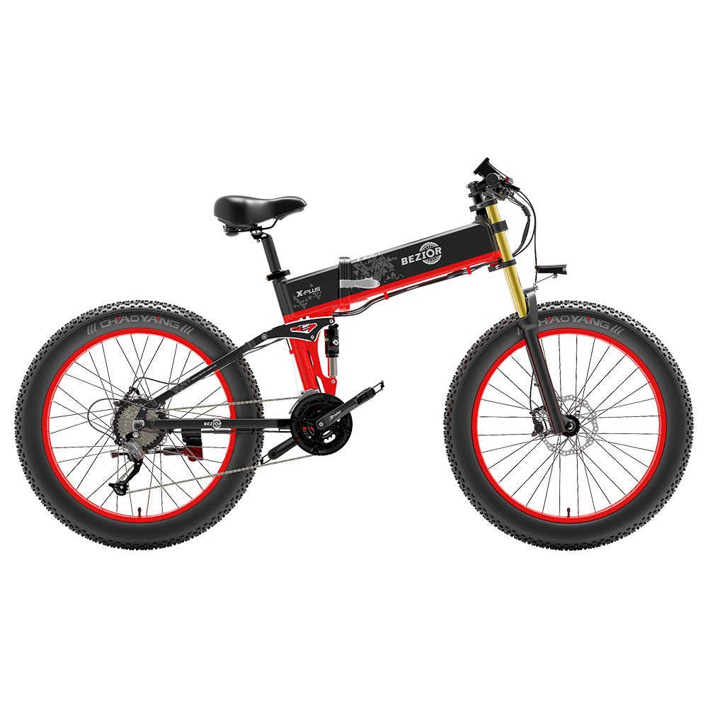 BEZIOR XPLUS Electric Bike 1500W Motor 48V 175Ah Battery Red Sale Coupon
