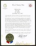 Packers Bart Starr 1977 Hall Of Fame Induction Letter From Canton Ohio Sale Coupon