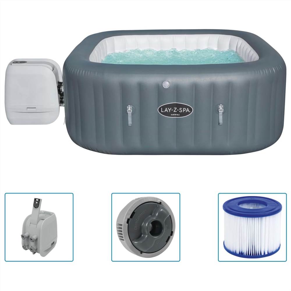 Bestway LayZSpa Inflatable Hot Tub Hawaii HydroJet Pro Sale Coupon