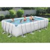 Bestway Power Steel Swimming Pool Set Rectangular 549x274x122 cm Sale Coupon